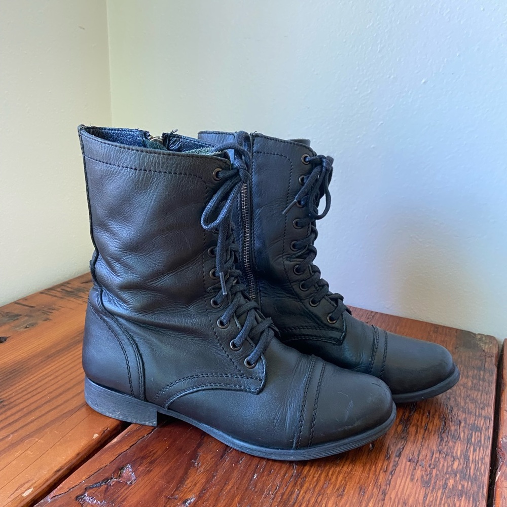 Steve Madden Troopa combat boots